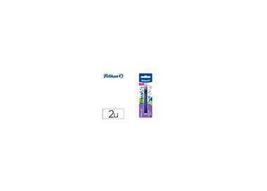 Recambio roller pelikan erase 2.0 color azul blister de 2 unidades Recambio roller pelikan erase 2.0 color azul blister de 2 unidades