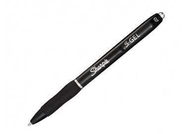 Boligrafo sharpie retractil tinta gel punta 0,7 mm color negro
