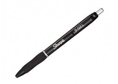 Boligrafo sharpie retractil tinta gel punta 0,7 mm color negro