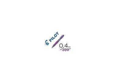 Boligrafo pilot g-2 pixie violeta tinta gel retractil sujecion de caucho Boligrafo pilot g-2 pixie violeta tinta gel retractil sujecion de caucho
