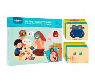 Juego didactico mideer mi primera tarjeta cognitiva en ingles