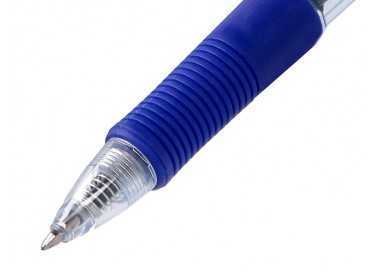 Boligrafo q-connect sigma retractil con sujecion de caucho tinta gel 0,5 mm color azul Boligrafo q-connect sigma retractil con sujecion de caucho tinta gel 0,5 mm color azul