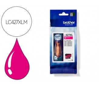 Ink-jet brother lc427xlm mfcj5955dw / 6955dw alta capacidad magenta 5000 paginas