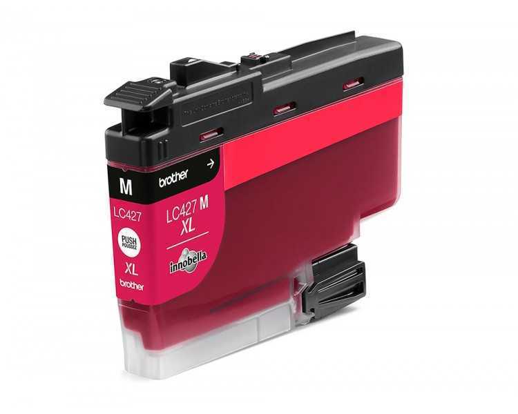 Ink-jet brother lc427xlm mfcj5955dw / 6955dw alta capacidad magenta 5000 paginas