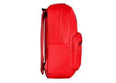 Cartera antartik mochila con asa y bolsillo frontal concremallera color rojo 320x140x430 mm