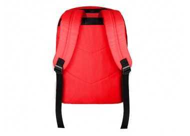Cartera antartik mochila con asa y bolsillo frontal concremallera color rojo 320x140x430 mm