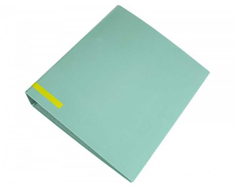 Archivador de palanca liderpapel a4 color system forrado sin rado lomo 80 mm menta compresor metalico