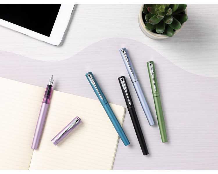 Pluma parker vector xl plumin f expositor de 20 unidades colores surtidos
