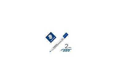 Rotulador staedtler lumocolor 351 para pizarra blanca punta redonda 2 mm recargable color azul Rotulador staedtler lumocolor 351 para pizarra blanca punta redonda 2 mm recargable color azul