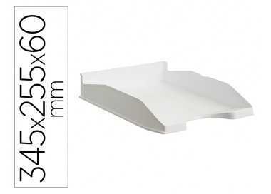 Bandeja sobremesa archivo 2000 ecogreen plastico 100% reciclado apilable formatos din a4 y folio color blanco