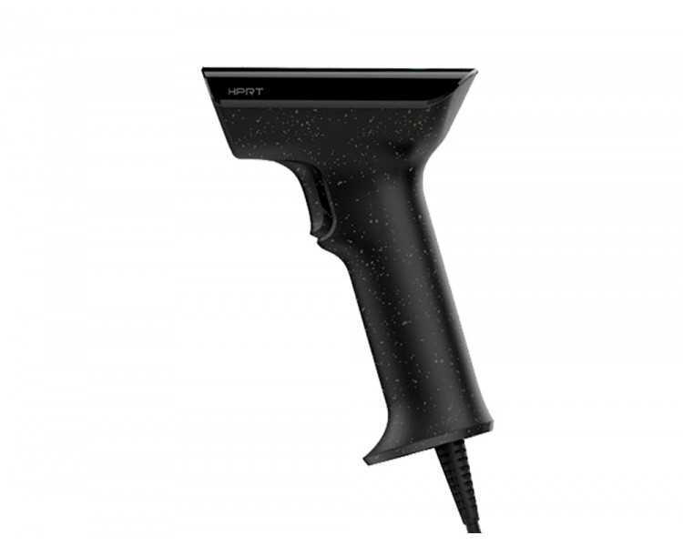 Lector codigo de barras hprt imager 2d ip42 hasta 20 cm de distancia 640x480 pixeles usb color negro