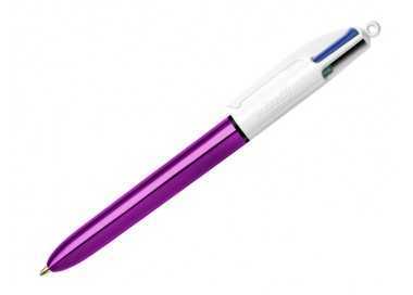 Set escritura bic 1 cuatro colores shine + 1 fluorescente grip pastel + 1 notebook