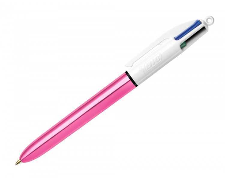 Set escritura bic 1 cuatro colores shine + 1 fluorescente grip pastel + 1 notebook