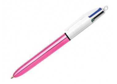 Set escritura bic 1 cuatro colores shine + 1 fluorescente grip pastel + 1 notebook