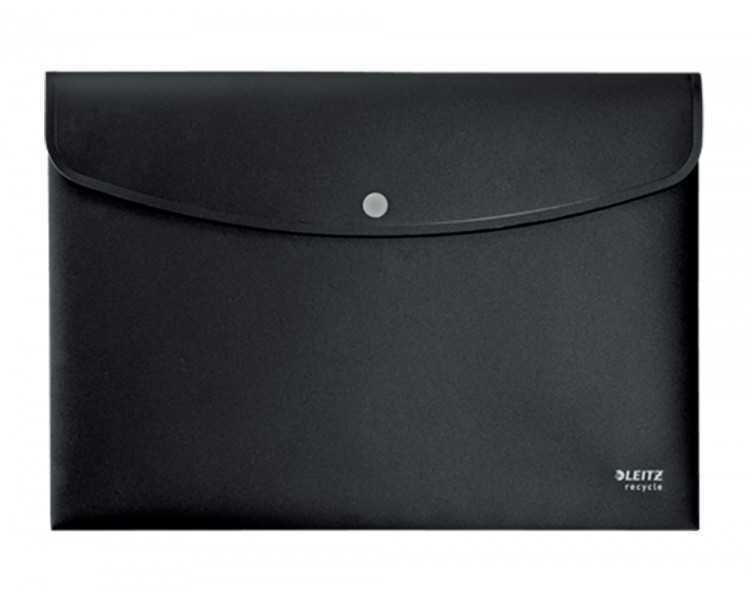 Carpeta leitz recycle portadocumentos broche din a4 polipropileno negro