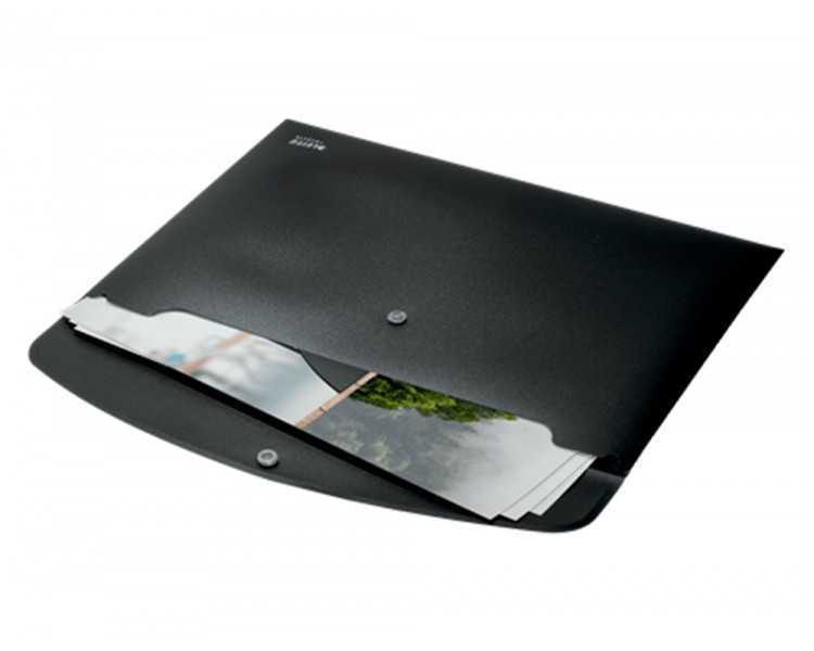 Carpeta leitz recycle portadocumentos broche din a4 polipropileno negro