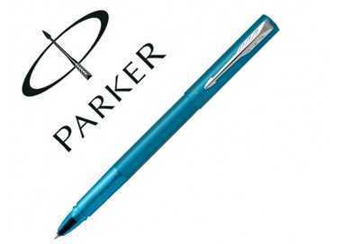 Roller parker vector xl azul teal punta fina