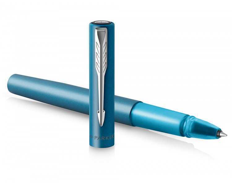 Roller parker vector xl azul teal punta fina