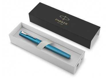 Roller parker vector xl azul teal punta fina