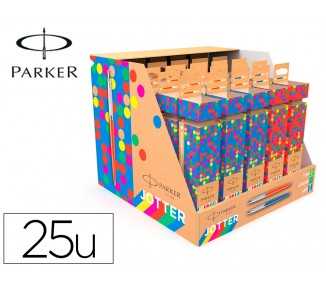 Boligrafo parker jotter originals cracker expositor de 25 unidades surtidas