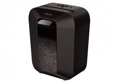 Destructora de documentos fellowes lx-41 capacidad 8h seguridad p4 destruye grapas clips y tarjeta papelera 17 l