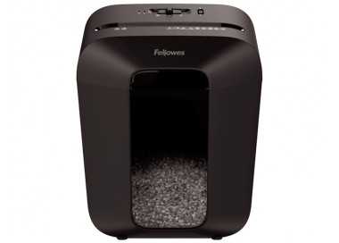 Destructora de documentos fellowes lx-41 capacidad 8h seguridad p4 destruye grapas clips y tarjeta papelera 17 l