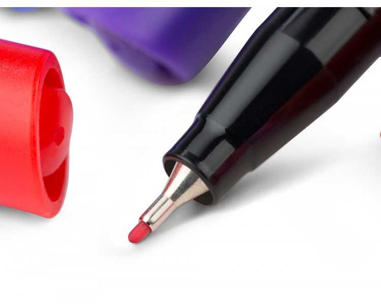 Rotulador bic intensity fine punta de fibra 0,4 mm expositor 192 unidades colores surtidos 160x130x345 mm