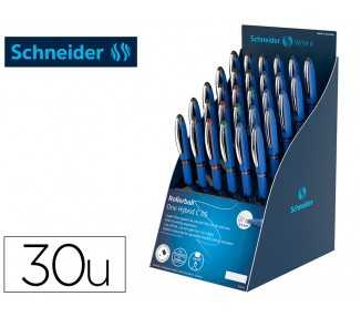 Roller schneider one hybrid punta conica 0,5 mm expositor de 30 unidades colores surtidos 168x315x218 mm
