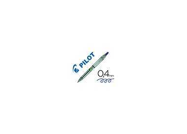 Boligrafo pilot ecoball plastico reciclado tinta aceite punta de bola 1 mm color azul