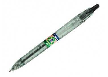 Boligrafo pilot ecoball plastico reciclado tinta aceite punta de bola 1 mm color negro