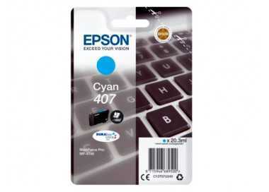 Ink-jet epson 407l clavier wf-4745 series cian 1900 paginas