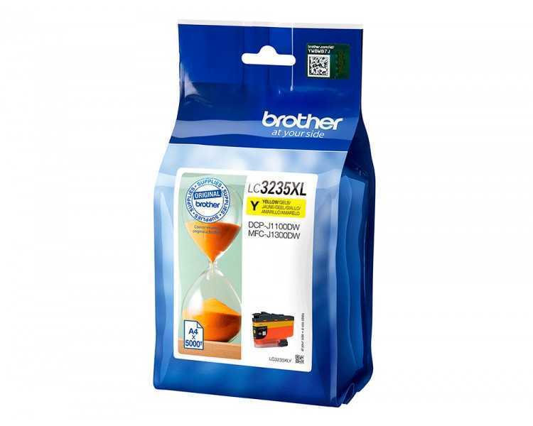 Ink-jet brother lc3235xly dcp-j1100dw / mfc-j1300dw amarillo 5000 paginas