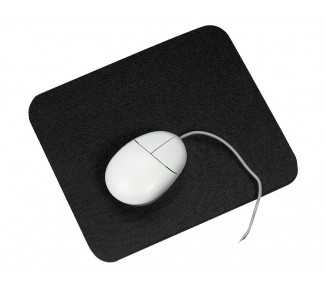 Alfombrilla para raton basic q-connect negra 260x220x6 mm