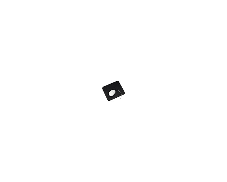Alfombrilla para raton basic q-connect negra 260x220x6 mm