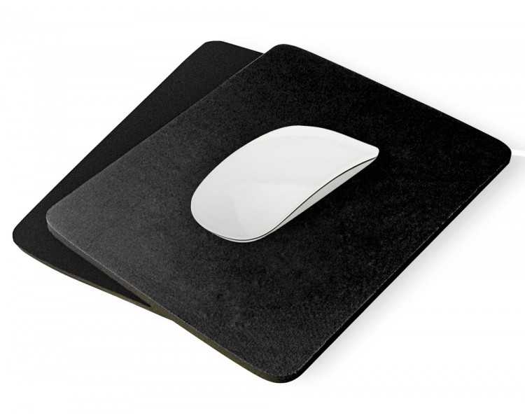 Alfombrilla para raton basic q-connect negra 260x220x6 mm