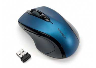 Raton kensington optico pro fit inalambrico mediano color azul