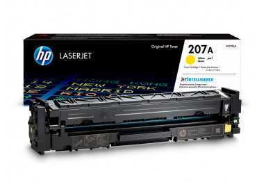 Toner hp 207a hp laserjet pro m255dw / m255nw / m282nw / m283fdn amarillo 1250 paginas