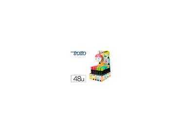 Rotulador tratto video pastel fluorescente expositor de 48 unidades colores surtidos Rotulador tratto video pastel fluorescente expositor de 48 unidades colores surtidos