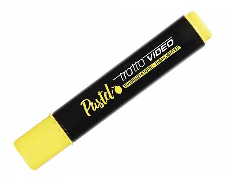 Rotulador tratto video pastel fluorescente expositor de 48 unidades colores surtidos