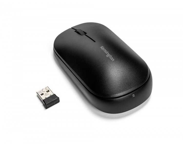 Raton kensington inalambrico suretrack dual mini usb 2,4 ghz negro