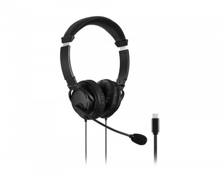 Auricular kensington hi-fi con microfono usb-c cable 180 cm