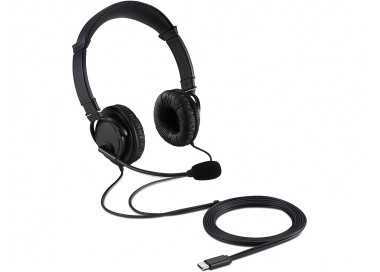 Auricular kensington hi-fi con microfono usb-c cable 180 cm