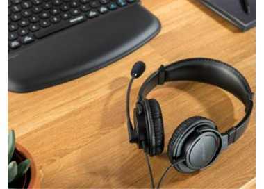 Auricular kensington hi-fi con microfono usb-c cable 180 cm