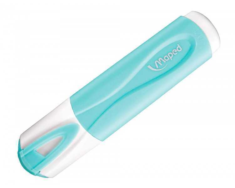 Rotulador maped fluorescente peps pastel con glitter estuche de 4 unidades colores surtidos