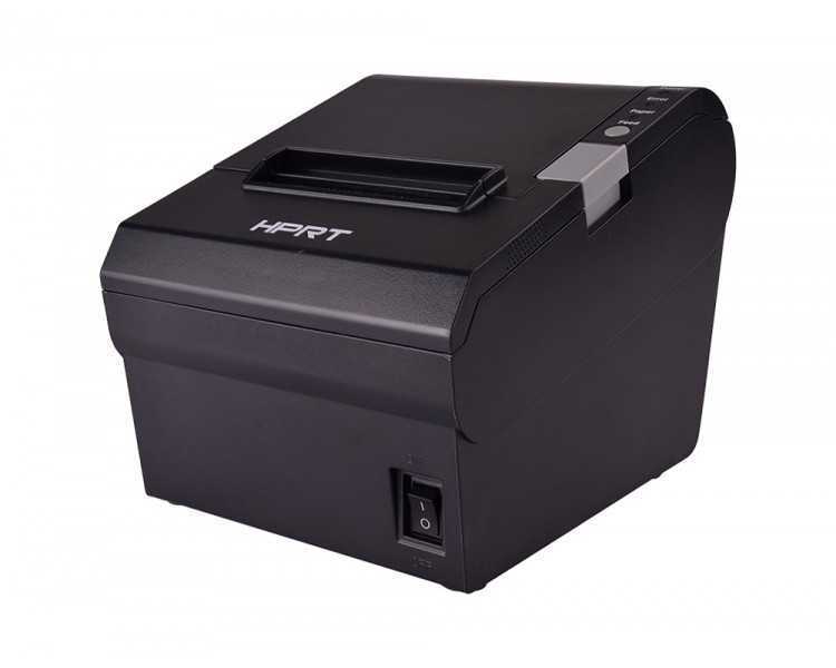Impresora de tickets hprt tp 805-l termica corte automatico 250 mm/s ancho de papel 58/76/80 mm usb rs232