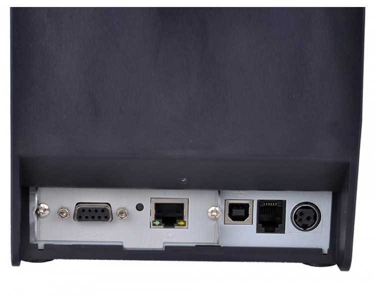Impresora de tickets hprt tp 805-l termica corte automatico 250 mm/s ancho de papel 58/76/80 mm usb rs232