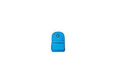 Cartera antartik mochila con asa y bolsillo frontal concremallera color azul 320x140x430 mm