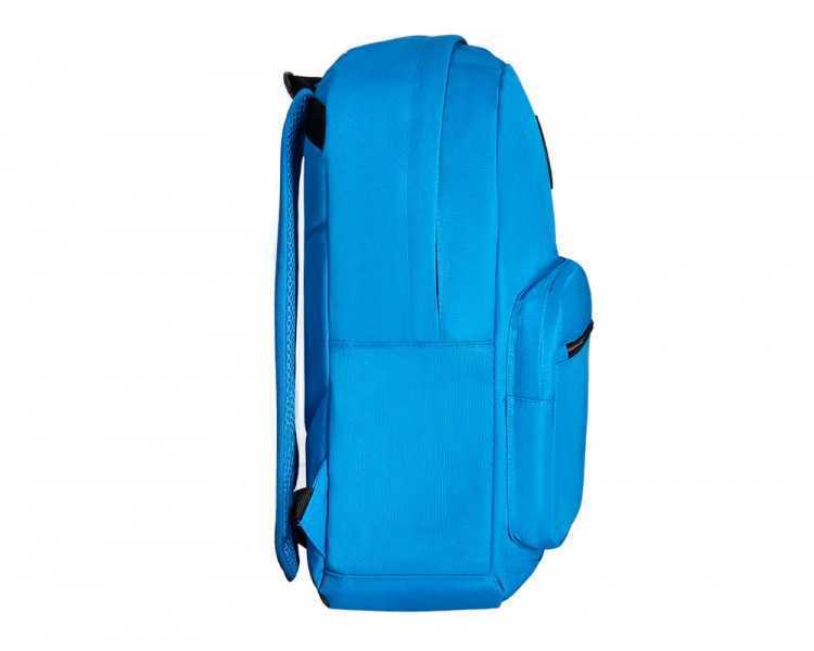 Cartera antartik mochila con asa y bolsillo frontal concremallera color azul 320x140x430 mm