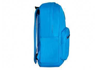 Cartera antartik mochila con asa y bolsillo frontal concremallera color azul 320x140x430 mm