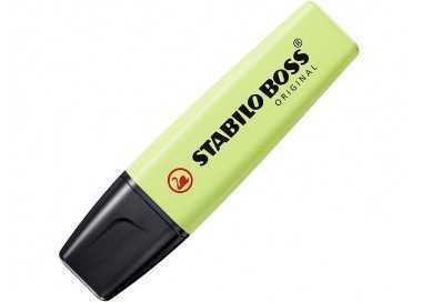 Rotulador stabilo boss fluorescente 70 pastel estuche de 4 unidades colores
